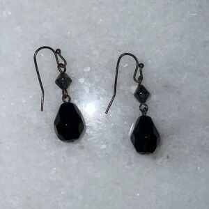 Earrings Tear Drop Open Hook